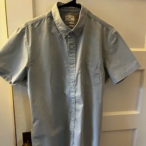 Men’s Medium Short Sleeve Button Down Quiksilver